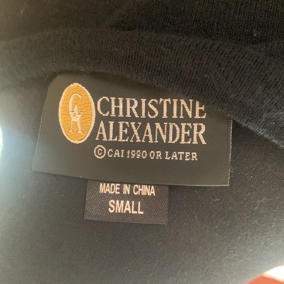 Vintage Christine Alexander button up cardigan sweater with rhinestone detail - Picture 4 of 6